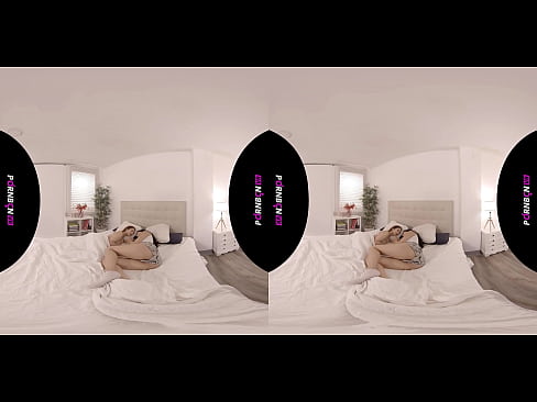 ❤️ PORNBCN VR Deux jeunes lesbiennes se réveillent excitées dans la réalité virtuelle 4K 180 3D Geneva Bellucci Katrina Moreno Solo porno à noi ❌❤